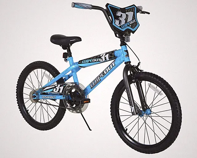 20" Wipeout Boys BMX Bike for Age 7-14 Years