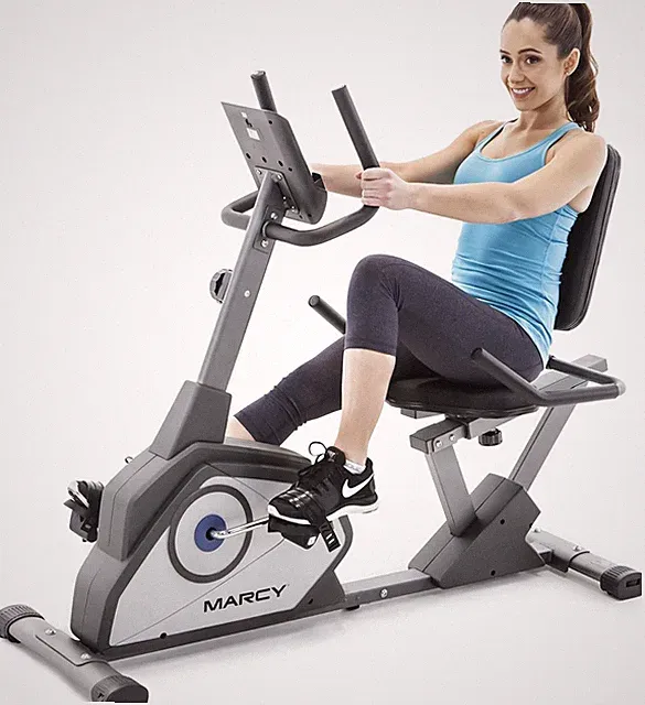 Magnetic Recumbent Exercise Bike - 8 Resistance Levels for Ultimate Comfort