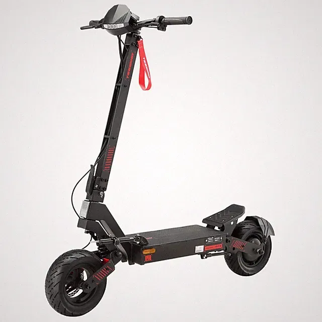 Nero Cycle GT4 E-Scooter with Steering Damper More Stable 2400W