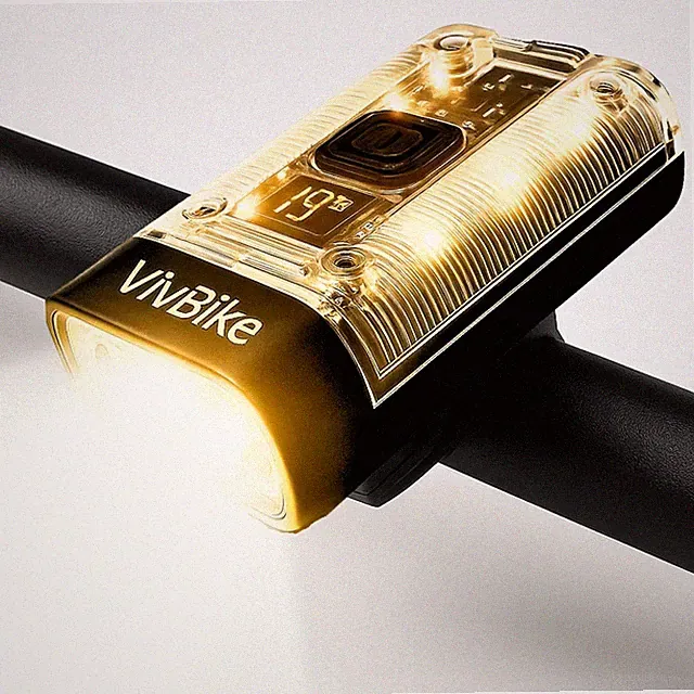 VivBike Rechargeable Bike Light, Extremely Bright 1000 Lumen Dual LED Headlight